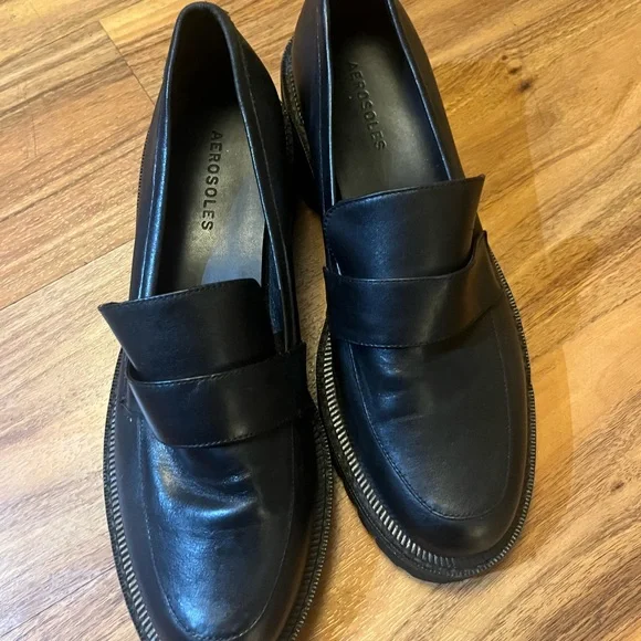 AEROSOLES Shoes Aerosoles Black Mens Loafers Poshmark